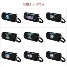 Rick and Morty anime canvas pen case pencil bags
