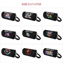 Inside Out anime canvas pen case pencil bags