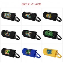 Minecraft game canvas pen case pencil bags