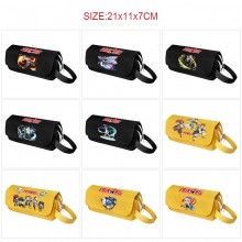 Fairy Tail anime canvas pen case pencil bags