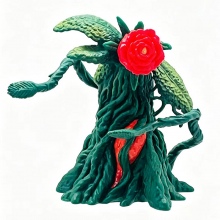 13.5cm Biollante Flower Beast Godzilla Leaf Rot Mo...
