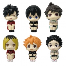 10cm Haikyuu Hinata Shoyo Tobio Kageyama sitting f...