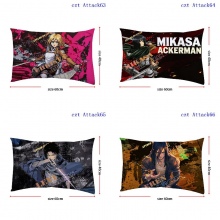 Attack on Titan two-sided pillow pillowcase 40*60C...