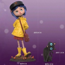 20cm Coraline Bendy figure