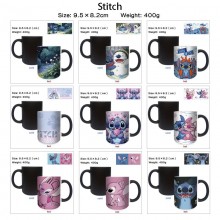 Stitch Heating Color Changing Ceramic Cup Mug
