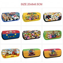 Super Mario anime pen case pencil bag