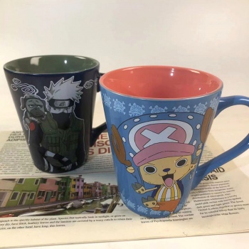 One Piece Chopper Naruto Kakashi ceramic mug cup 300ML