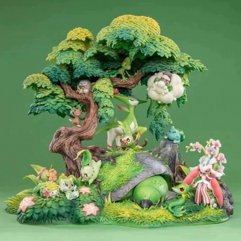 27.5cm Pokemon Eeveelution Grass type figure