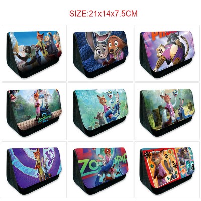 Zootopia triangle pen bag pencil case