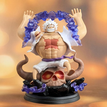 16cm One Piece Nika Luffy figure Phone Stand Holder(OPP bag)