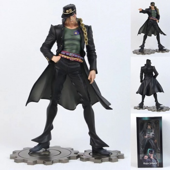 24cm JoJo's Bizarre Adventure Kujou Jotaro Anime Figure