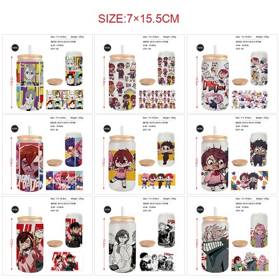 DANDADAN anime frosted glass cups 350ml/450ml