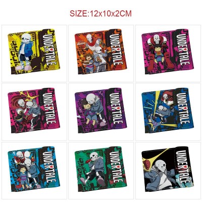 Undertale game snap wallet buckle purse