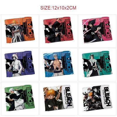 Bleach anime snap wallet buckle purse
