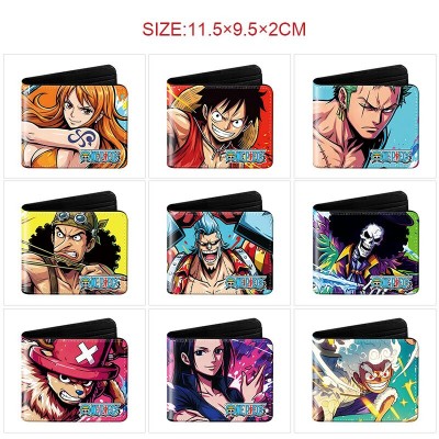 One Piece anime wallet purse