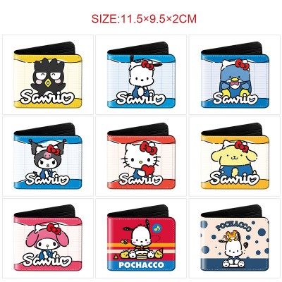 Sanrio Melody kitty Cinnamoroll Kuromi wallet purse
