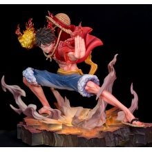 18cm One Piece Estatua Gear 2 Monkey D Luffy anime figure