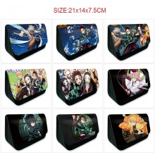 Demon Slayer triangle pen bag pencil case
