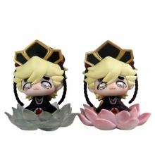 8cm Demon Slayer Douma Chibi Figure Sitting Posture Lotus