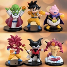 6pcs/set 10cm Dragon Ball anime figures(OPP bag)