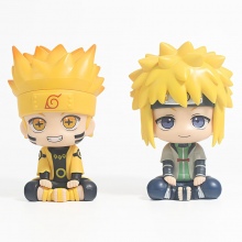 10.5cm Naruto Uzumaki Naruto Namikaze Minato sitti...