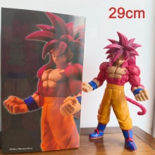 29cm Dragon Ball Super Saiyan 4 Son Goku anime figure