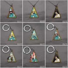 Witch Hat Atelier anime alloy key chain necklace