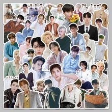 50pcs Seventeen star waterproof stickers set