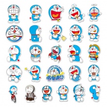 52pcs Doraemon anime waterproof stickers set