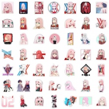 50pcs Darling in the FranXX waterproof stickers set