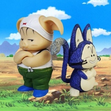 2pcs/set Dragon Ball Oolong Puar‌ anime figures(OP...