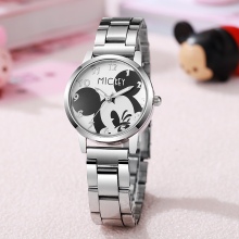 Mickey Mouse Minnie Steel Belt Watch