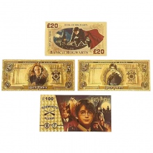 Harry Potter coin gold banknotes bills(price for 1...