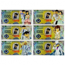 Detective Conan anime coin gold banknotes bills(pr...
