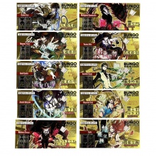 Bungo Stray Dogs Silver Cards Memorial Collection Cards