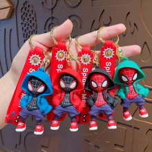 Spider Man figure doll key chains keychains