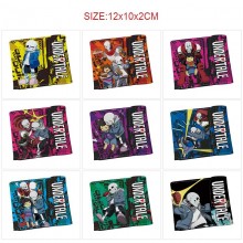 Undertale game snap wallet buckle purse