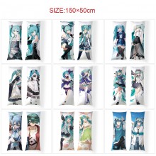 Hatsune Miku two-sided long pillow adult body pill...