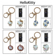 Hello Kitty Colorful Enamel Alloy Key chain