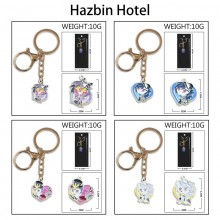 Hazbin Hotel Colorful Enamel Alloy Key chain