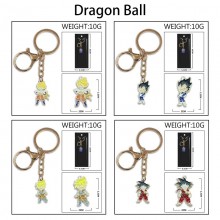 Dragon Ball Colorful Enamel Alloy Key chain Keycha...