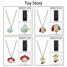To Story Colorful Enamel Alloy Necklace