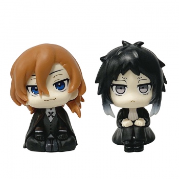 9cm Bungo Stray Dogs Nakahara Chuuya Ryunosuke Akutagawa figure