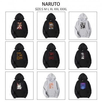 Naruto anime Long Sleeve Hoodies Sweatshirts