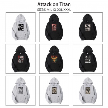 Attack on Titan anime Long Sleeve Hoodies Sweatshirts
