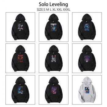 Solo Leveling anime Long Sleeve Hoodies Sweatshirts
