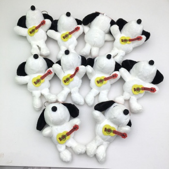 14cm Snoopy anime plush dolls set(10pcs a set)