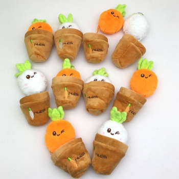 13cm Creative Carrots plush dolls(10pcs a set)