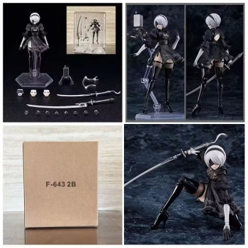 NieR:Automata YoRHa No.2 Type B action Figma 2B 643#
