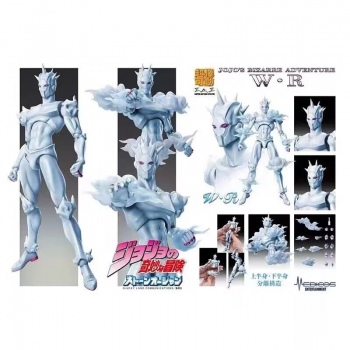 15cm JoJo's Bizarre Adventure Stone Ocean Weather Report Articulated Action Figure
